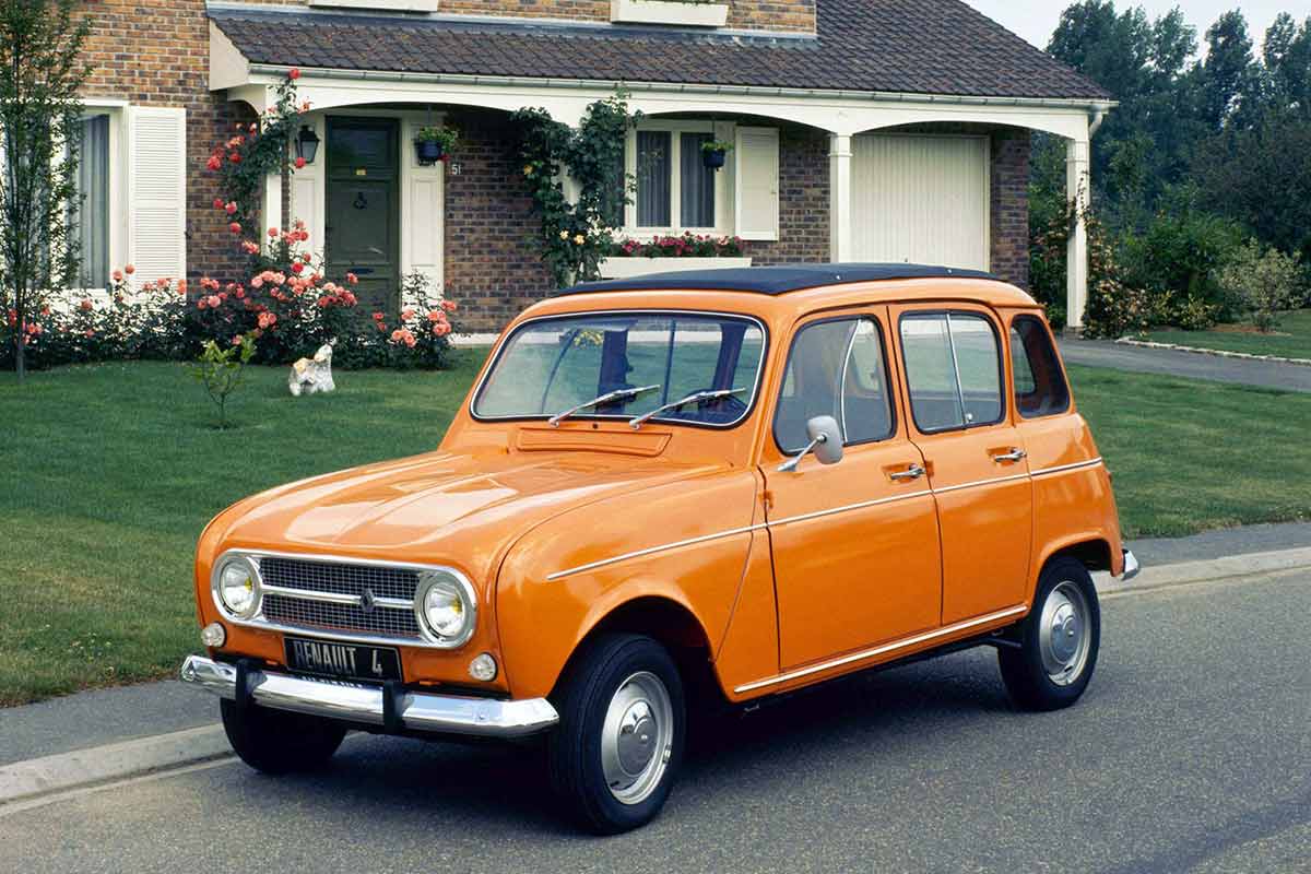 Renault 4 del 1967 di Colore Arancione